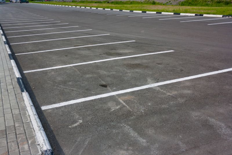 Completed Graded Parking Lot