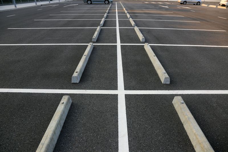 Marked Parking Spaces
