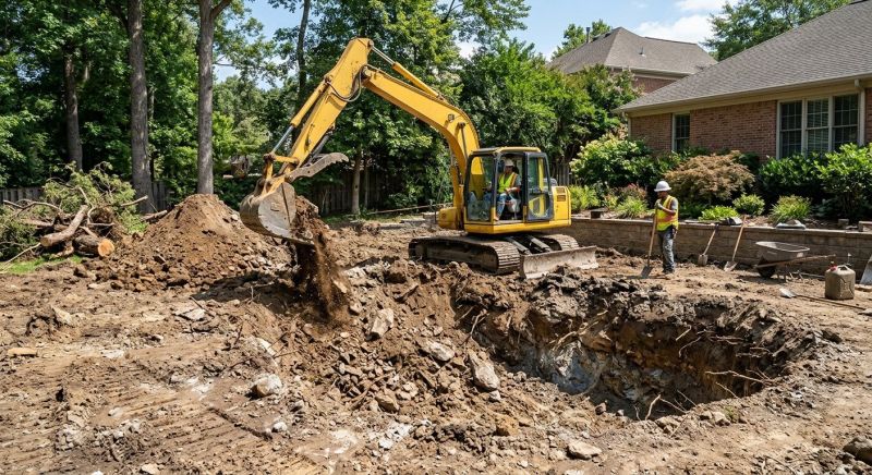 Pool Land Clearing in Atlanta, GA